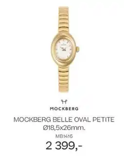 Bjørklund Mockberg belle oval petite tilbud