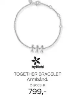 Bjørklund Bybiehl together bracelet armbånd. tilbud