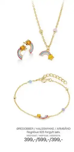 Bjørklund Øredobber/halssmykke / armbånd tilbud