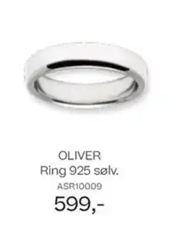 Bjørklund Oliver ring 925 sølv. tilbud