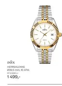 Bjørklund Inex herreklokke tilbud