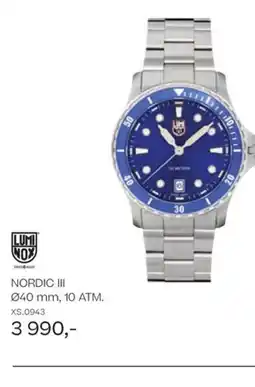 Bjørklund NORDIC III 040 mm, 10 ATM. tilbud