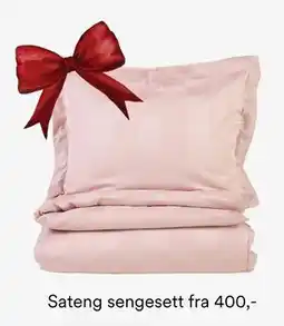 Kid Interiør Sateng sengesett tilbud