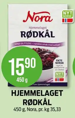 Kiwi HJEMMELAGET RØDKÅL tilbud