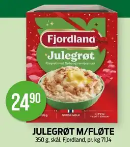 Kiwi JULEGRØT M/FLØTE tilbud