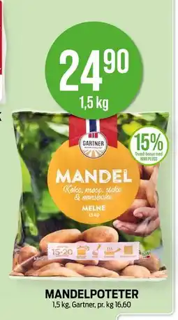 Kiwi MANDELPOTETER tilbud