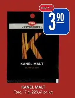 Rema 1000 KANEL MALT tilbud