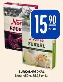 Rema 1000 SURKÅL/RØDKÅL tilbud