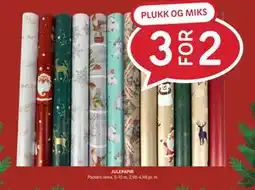 Rema 1000 JULEPAPIR tilbud