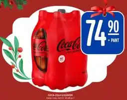 Rema 1000 COCA-COLA U/SUKKER tilbud
