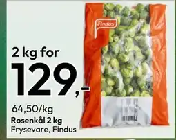 Gigaboks Rosenkål 2 kg tilbud