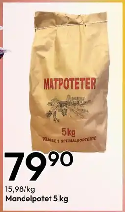 Gigaboks Mandelpotet 5 kg tilbud