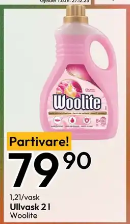 Gigaboks Ullvask 2 l tilbud