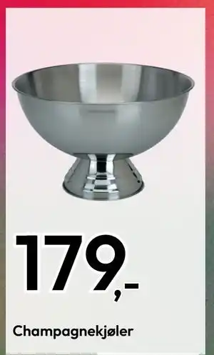 Gigaboks Champagnekjøler tilbud
