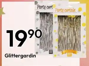 Gigaboks Glittergardin tilbud