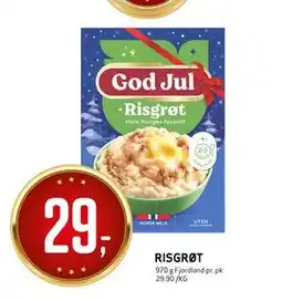 Bunnpris RISGRØT tilbud