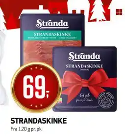 Bunnpris STRANDASKINKE tilbud