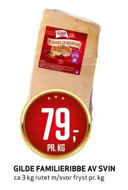 Bunnpris GILDE FAMILIERIBBE AV SVIN tilbud