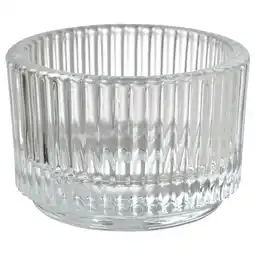 IKEA Finsmak Telysholder, klart glass, 3.5 cm tilbud