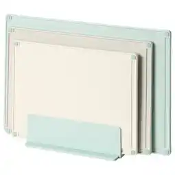 IKEA Gummihaj Holder med 3 skjærefjøler, flere farger tilbud