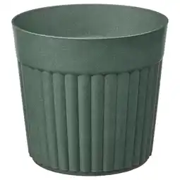 IKEA FrÄkenvÄxt Blomsterpotte, inne/ute/dypgrønn, 24 cm tilbud