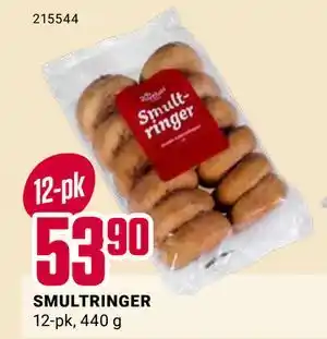 Europris SMULTRINGER tilbud