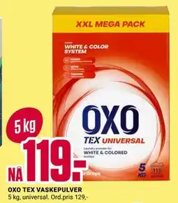 Europris OXO TEX VASKEPULVER tilbud