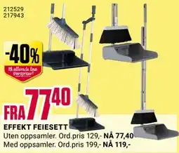 Europris EFFEKT FEIESETT tilbud