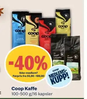 Coop Mega Coop Kaffe tilbud