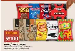 Coop Mega NIDAR/PANDA POSER tilbud