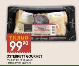 Coop Mega OSTEBRETT GOURMET tilbud