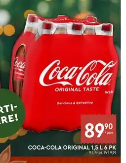 Coop Mega COCA-COLA ORIGINAL 1,5 L 6 PK tilbud