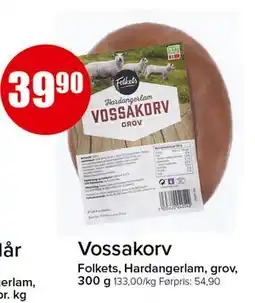 Spar Vossakorv tilbud