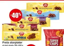 Spar Freia storplater tilbud