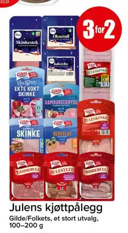 Spar Julens kjøttpålegg tilbud