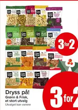 Spar Grønn & Frisk tilbud