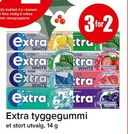 Spar Extra tyggegummi tilbud