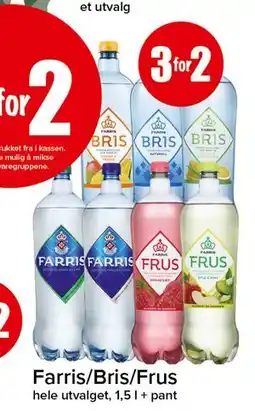 Spar Farris/Bris/Frus tilbud