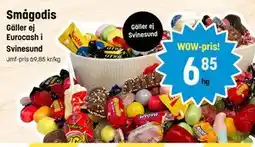 Eurocash Smågodis tilbud