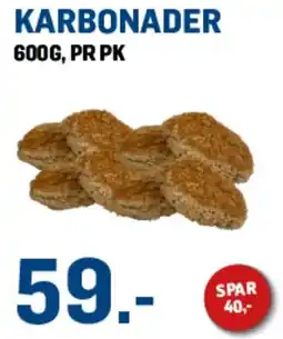 Price Lagerbutikk Karbonader tilbud