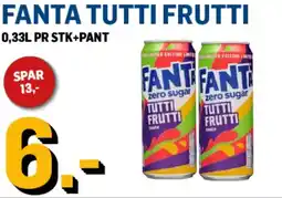 Price Lagerbutikk FANTA Tutti frutti tilbud