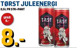 Price Lagerbutikk Tørst juleenergi tilbud