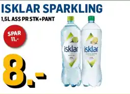 Price Lagerbutikk Isklar sparkling tilbud
