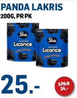 Price Lagerbutikk PANDA Lakris tilbud