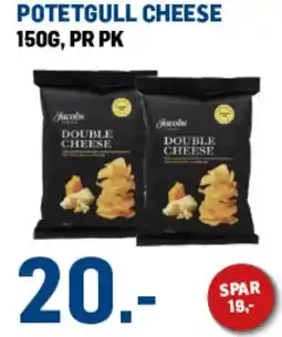 Price Lagerbutikk Potetgull cheese tilbud