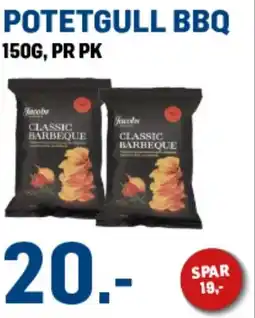 Price Lagerbutikk Potetgull bbq tilbud