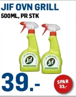 Price Lagerbutikk JIF Ovn grill tilbud