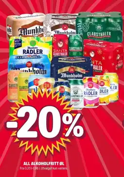 Coop Extra All alkoholfritt øl tilbud