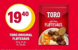 Coop Extra TORO Original fløtesaus tilbud