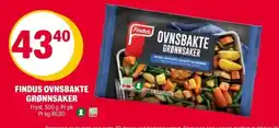 Coop Extra FINDUS Ovnsbakte grønnsaker tilbud